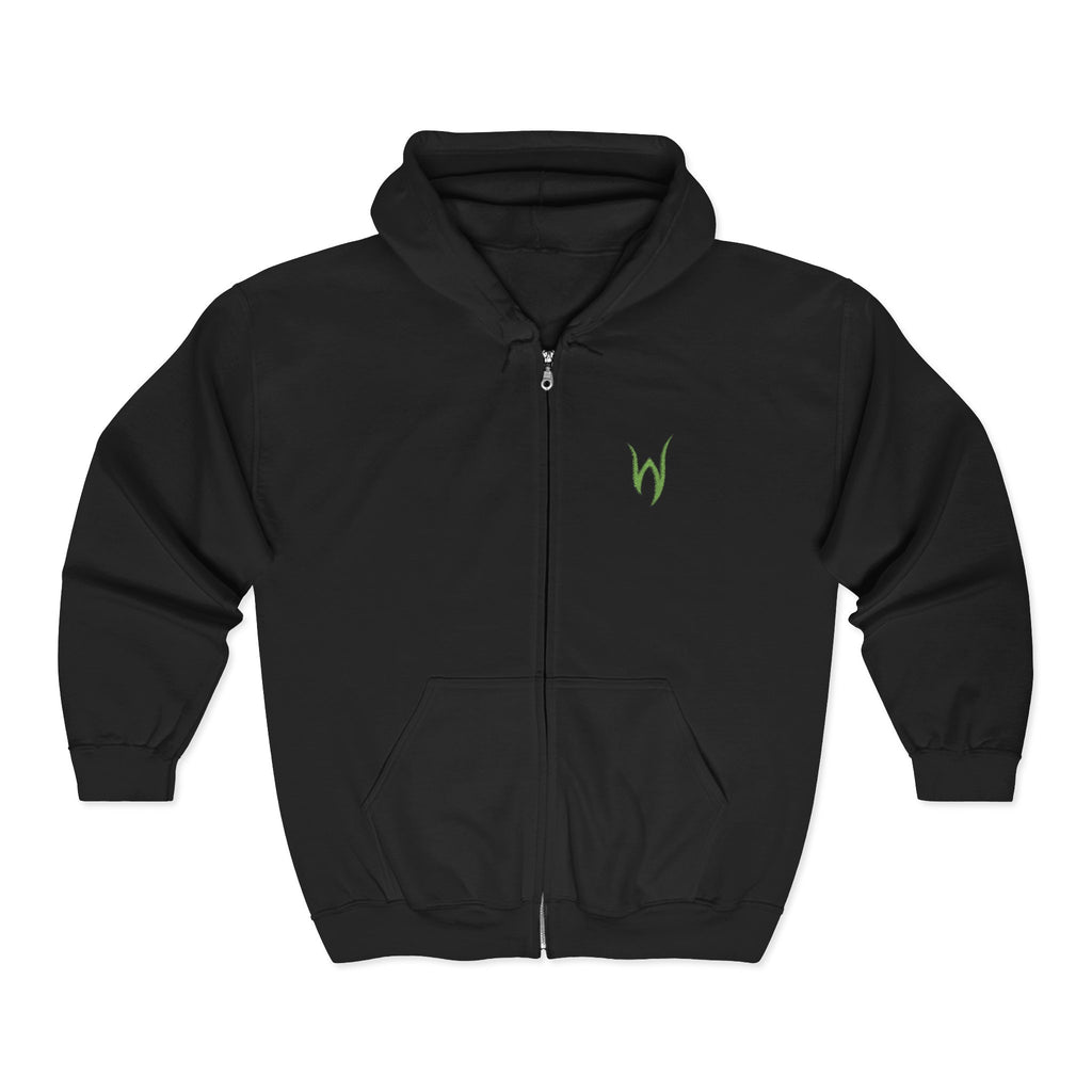 Writhen Zip Hoodie