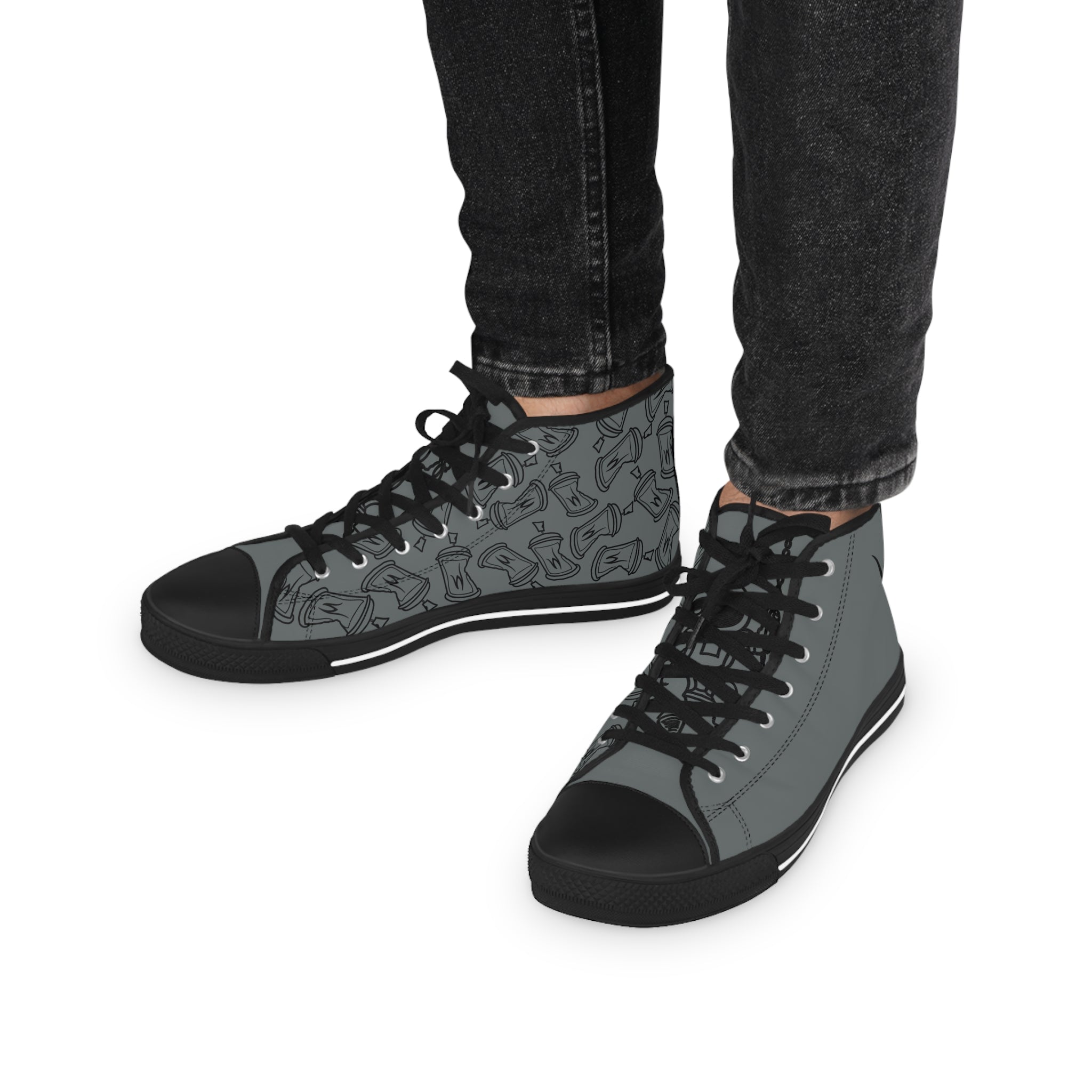 Writhen High Top Sneakers