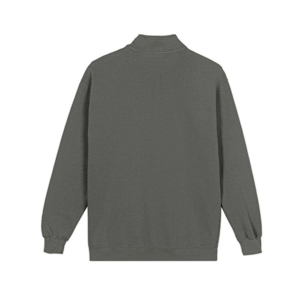 Embroidered Quarter-Zip Sweatshirt — Casual/Golf