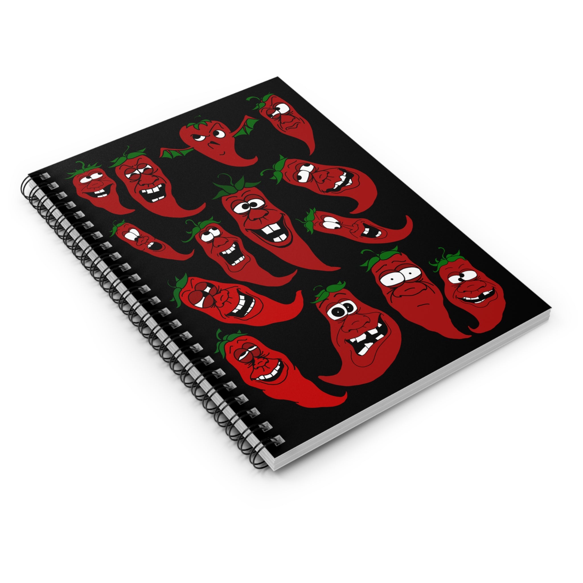 Red Pepper Gang Spiral Notebook