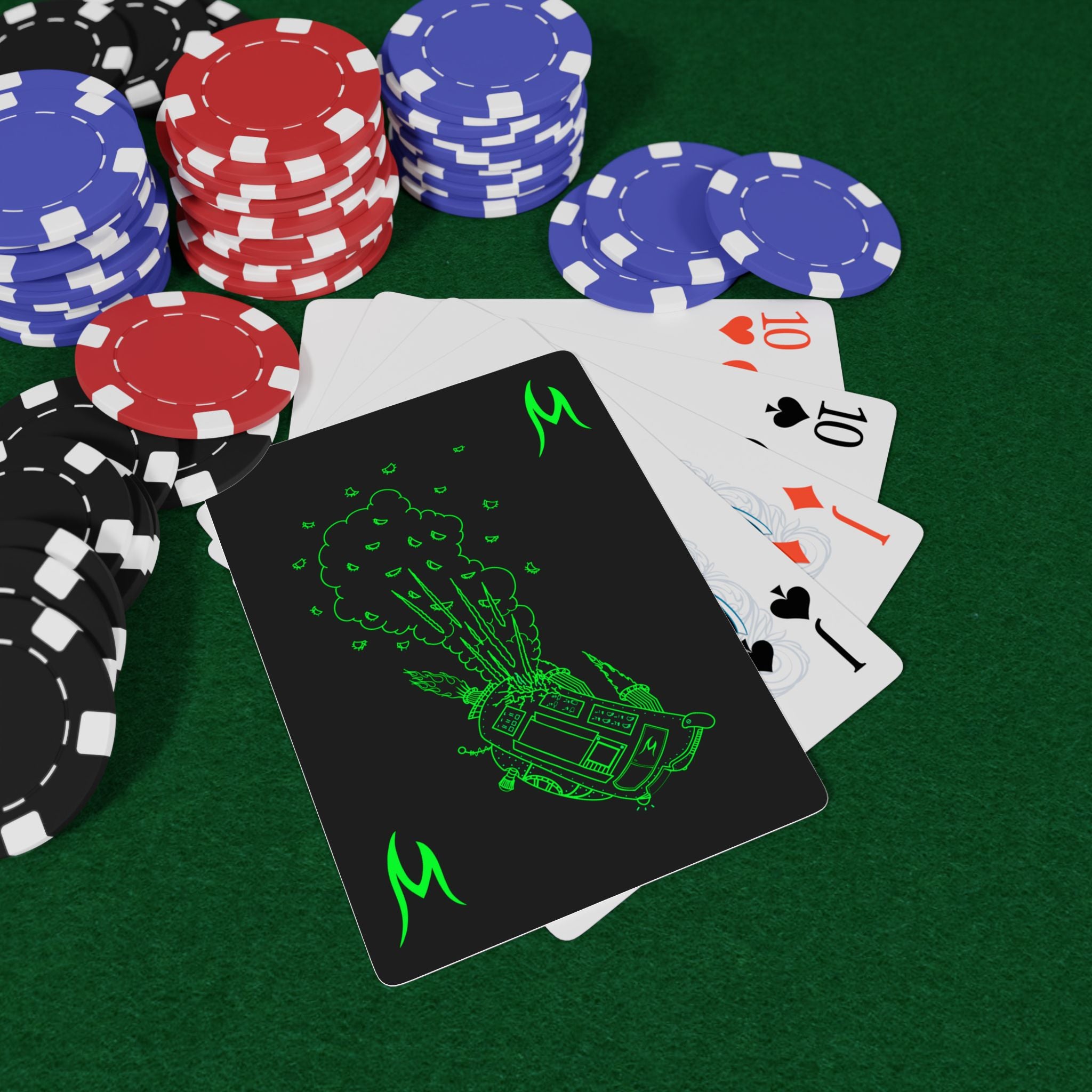 Zero-G Tacos Playing Cards
