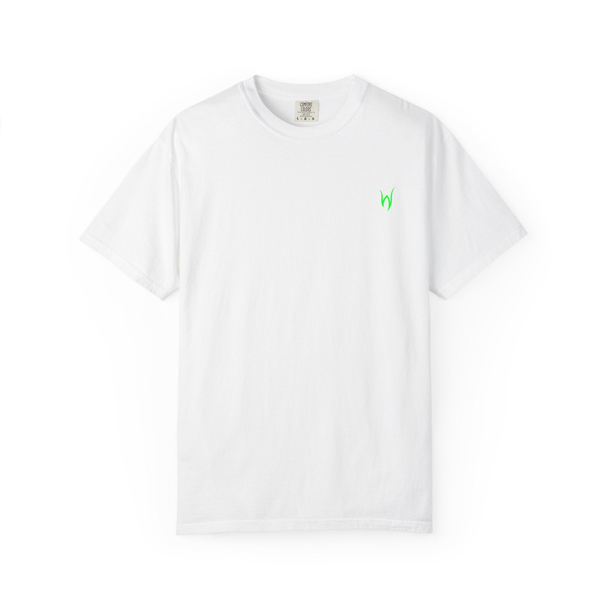 Writhen Spray-Can GREEN T-Shirt — Neon Green Graffiti Streetwear Tee
