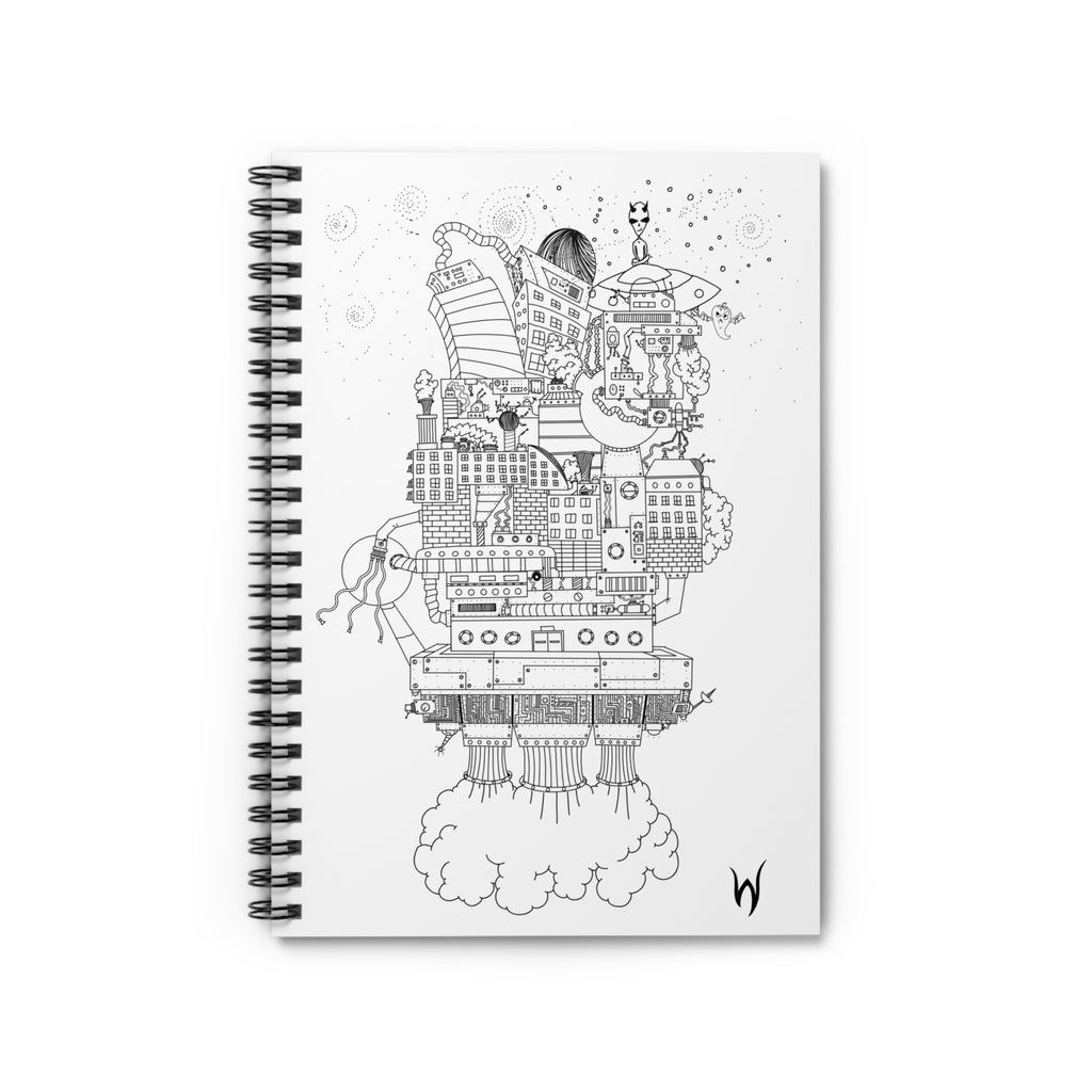 Writhen City-Scape Notebook