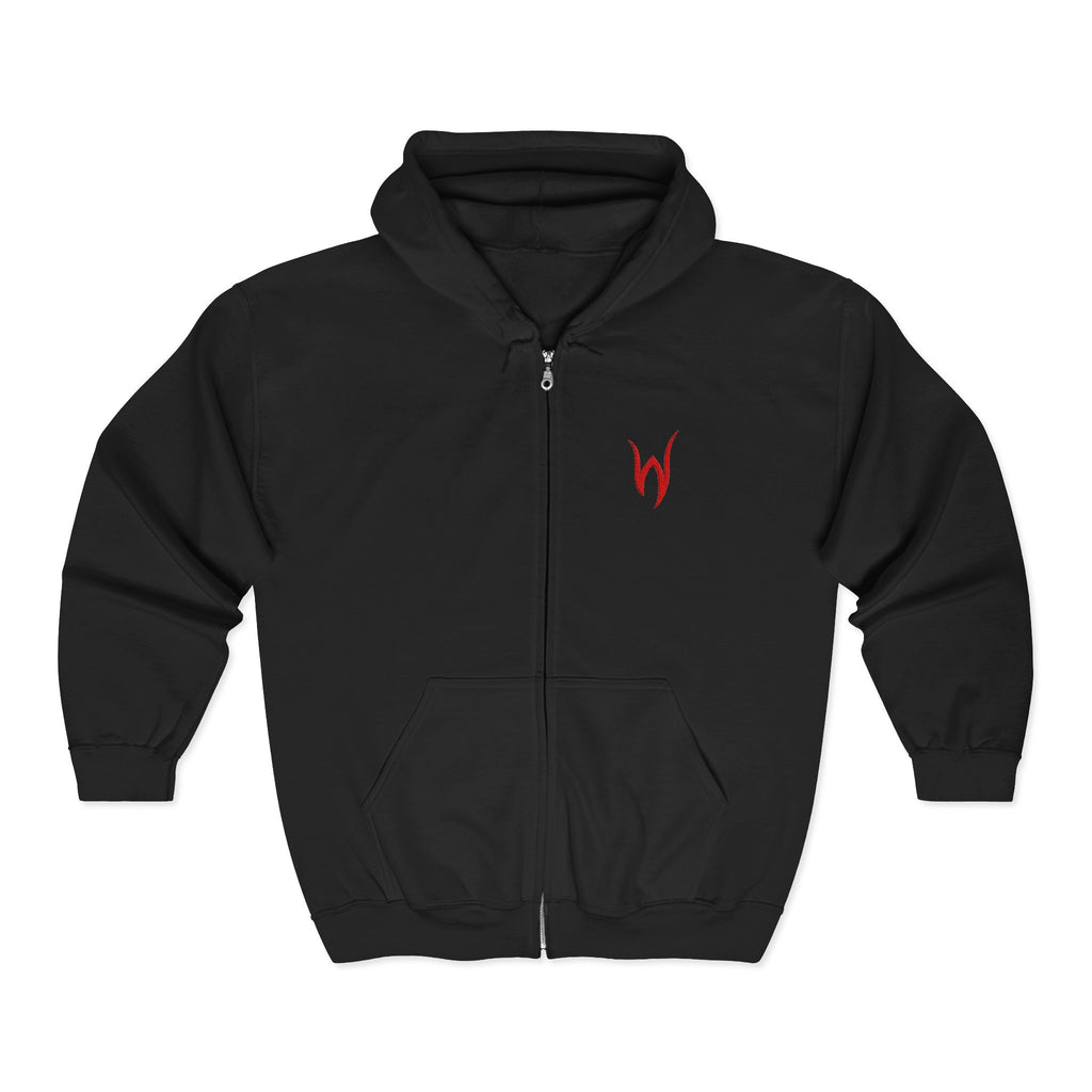 Writhen Zip Hoodie