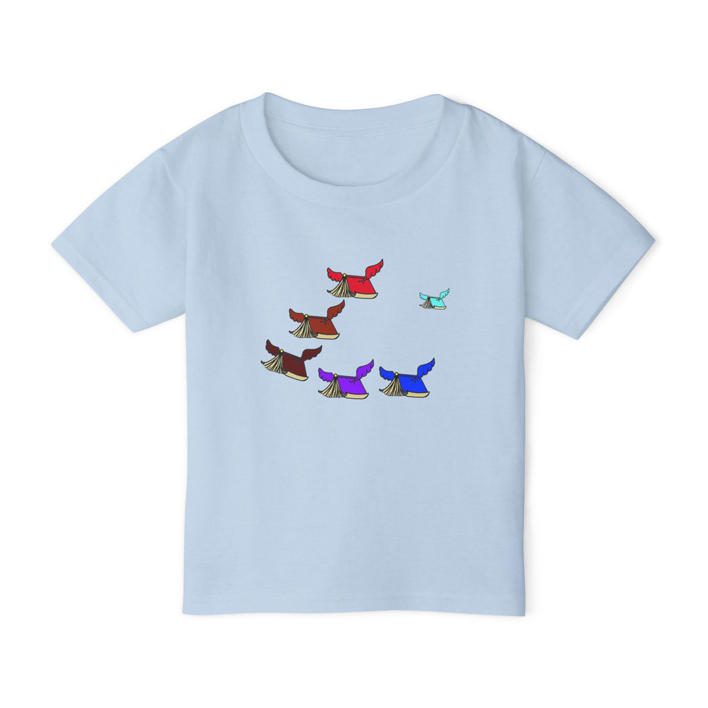 Toddler Flying Book Family