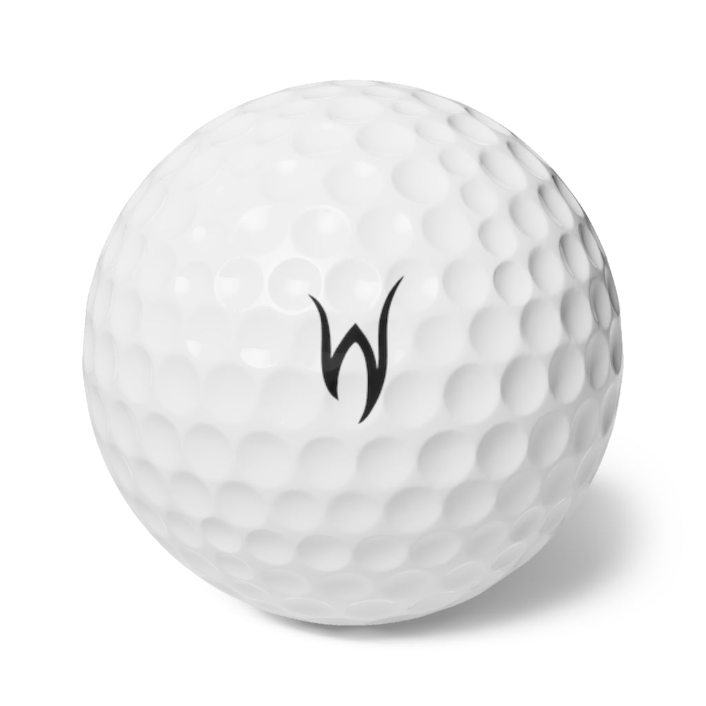 Writhen Golf Balls, 6pcs