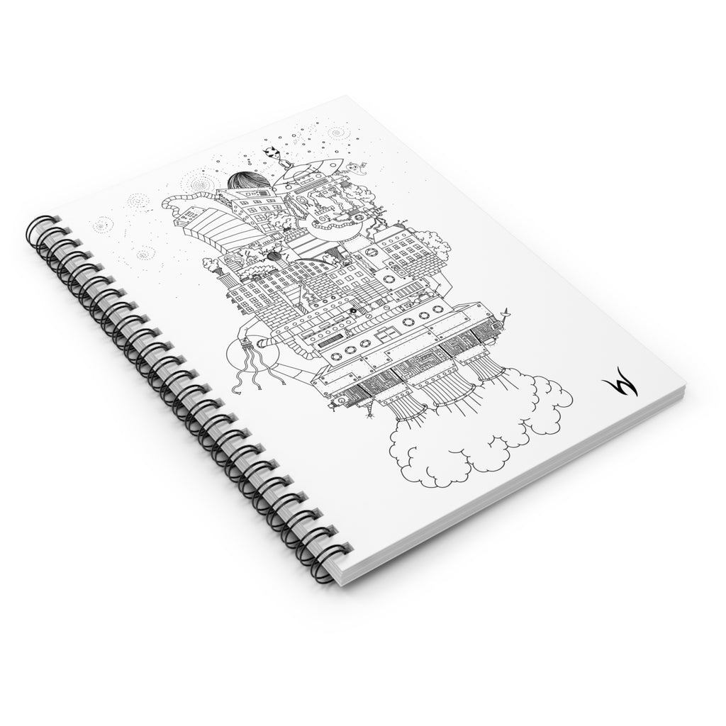 Writhen City-Scape Notebook