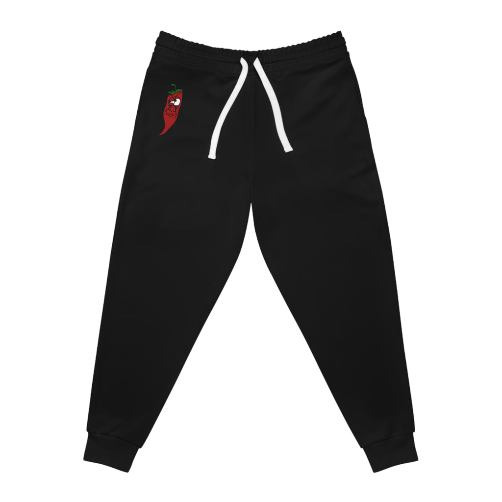 Side-Eye Chili Joggers — Spicy Athletic Pants