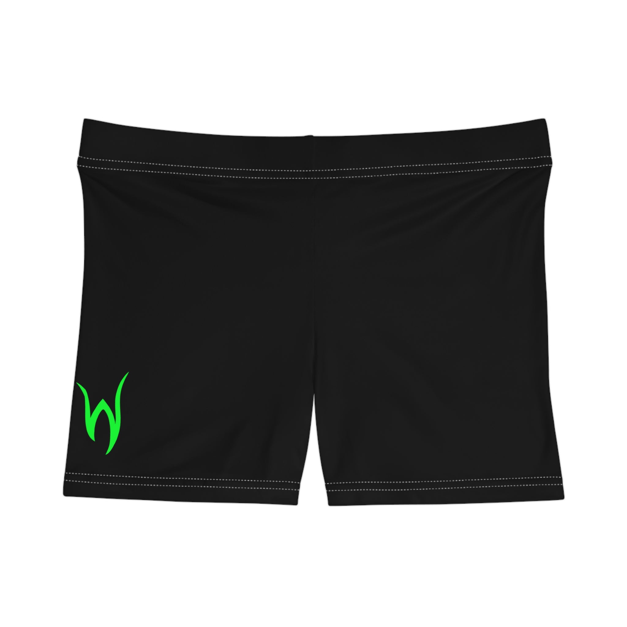 Writhen-GREEN-Women's Athletic Shorts
