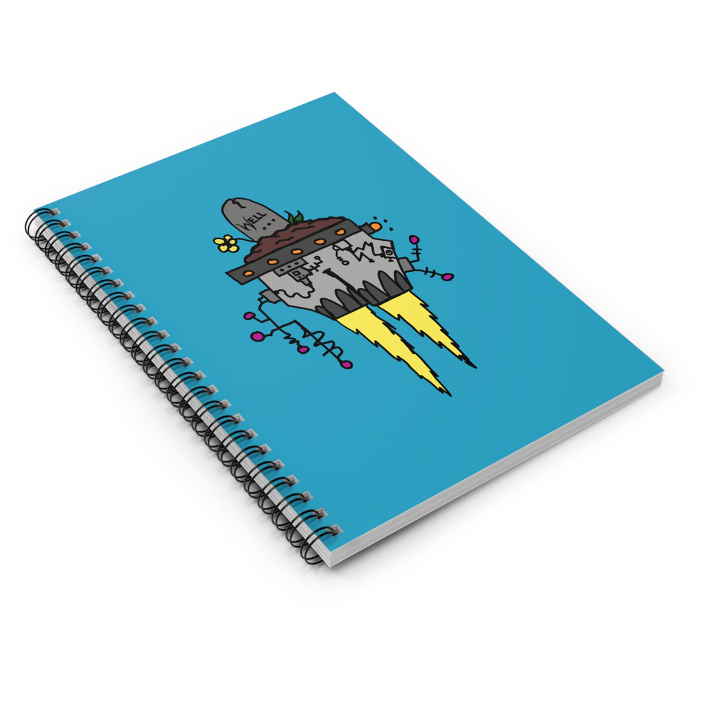 Gravestone Spiral Notebook