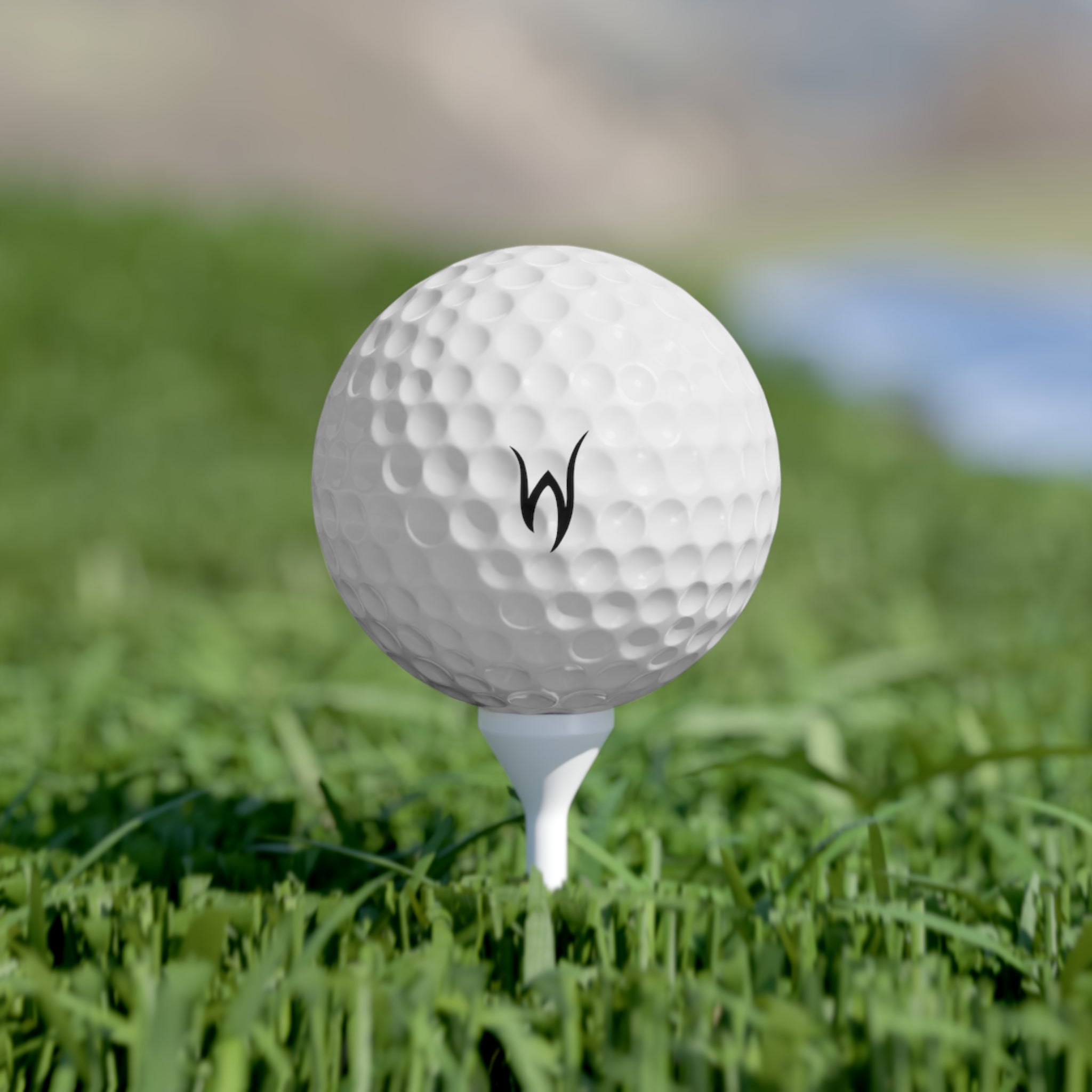 Writhen Golf Balls, 6pcs
