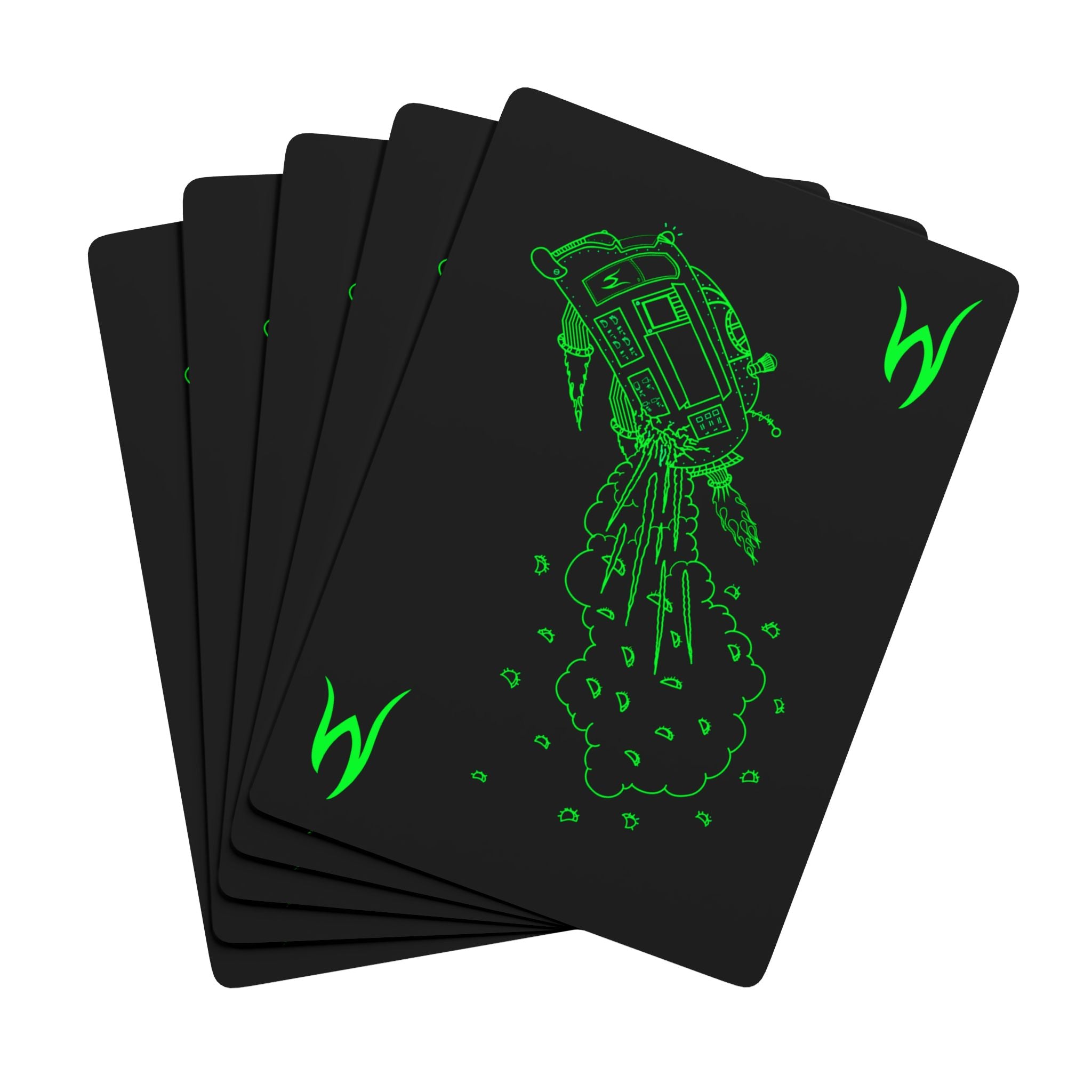 Zero-G Tacos Playing Cards