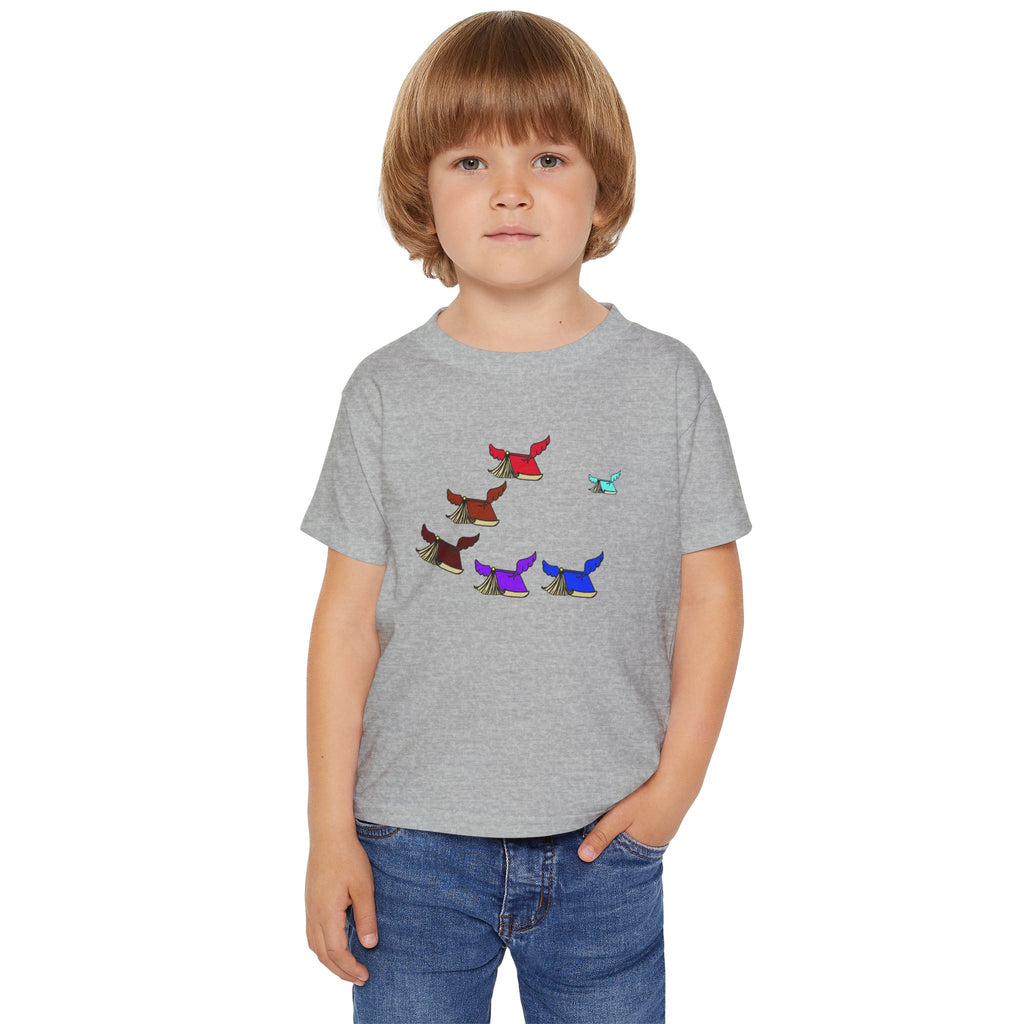 Toddler Flying Book Family