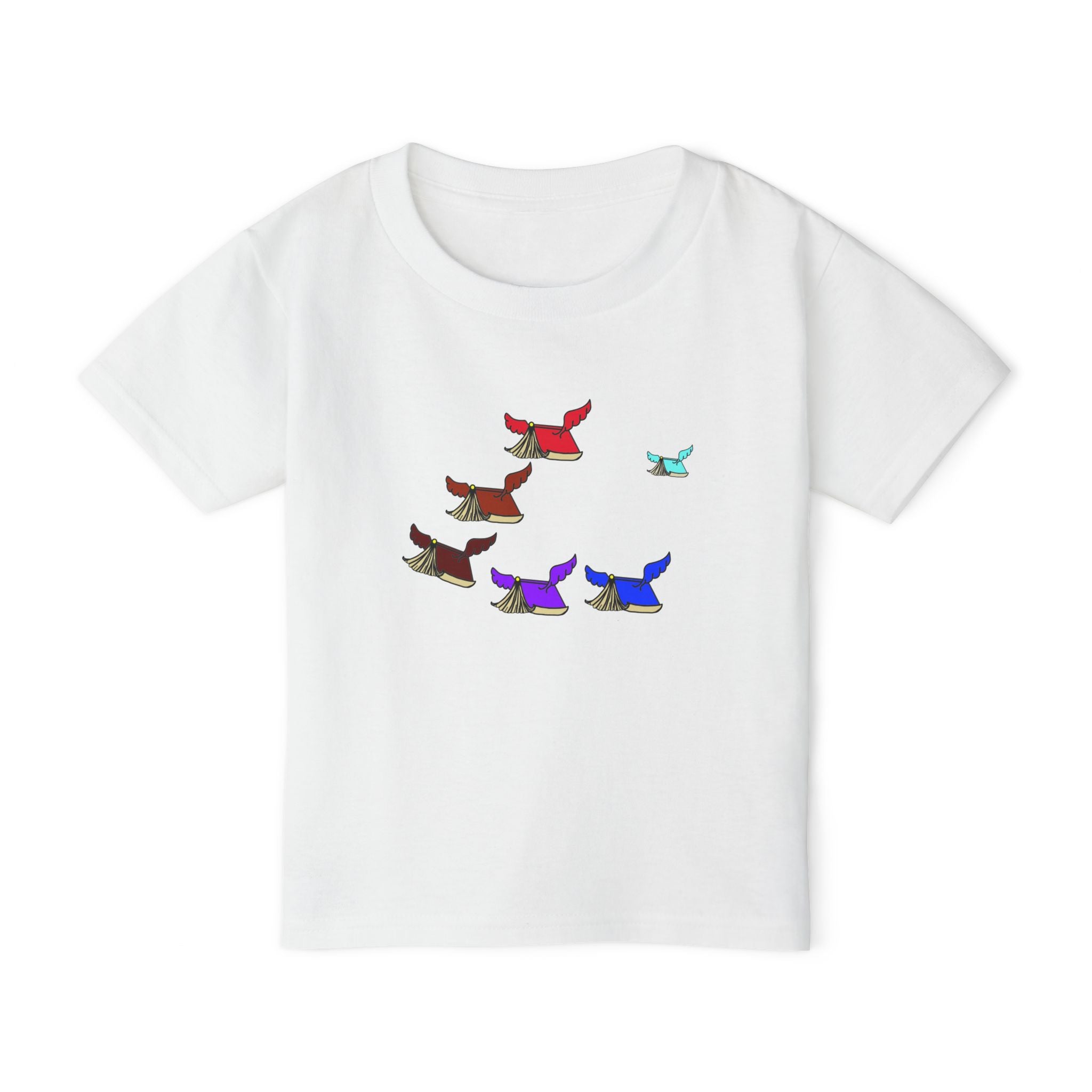 Toddler Flying Book Family