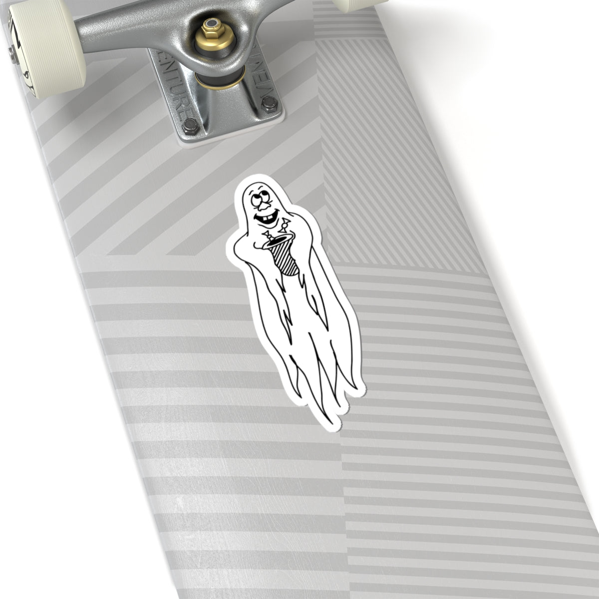 Ghost Sticker — Kiss-Cut Sticker