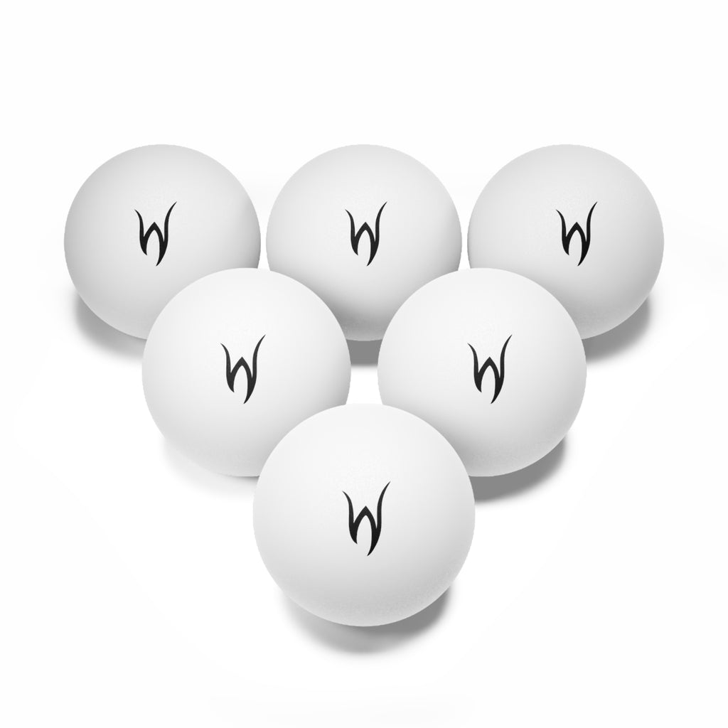 Writhen Ping Pong Balls (6 Pack)
