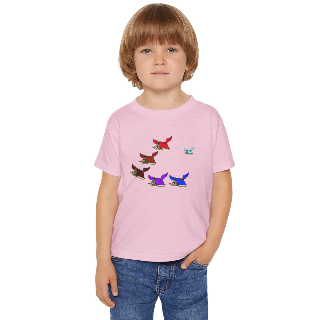 Toddler Flying Book Family