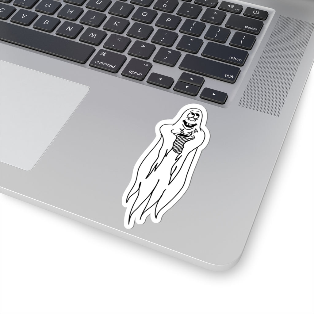 Ghost Sticker — Kiss-Cut Sticker