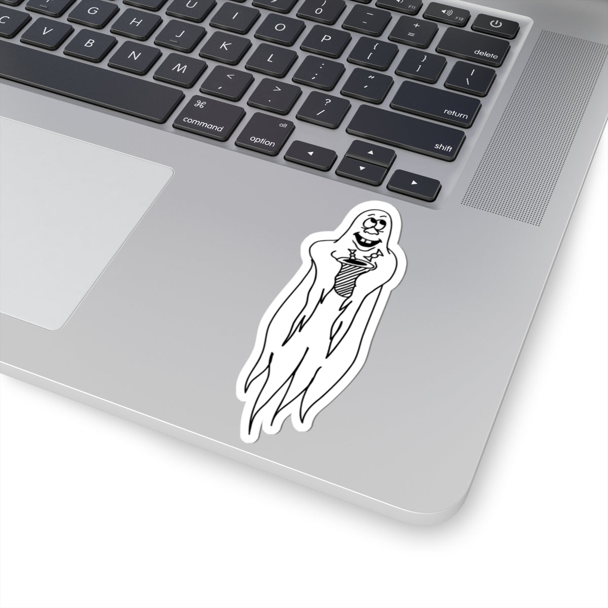 Ghost Sticker — Kiss-Cut Sticker