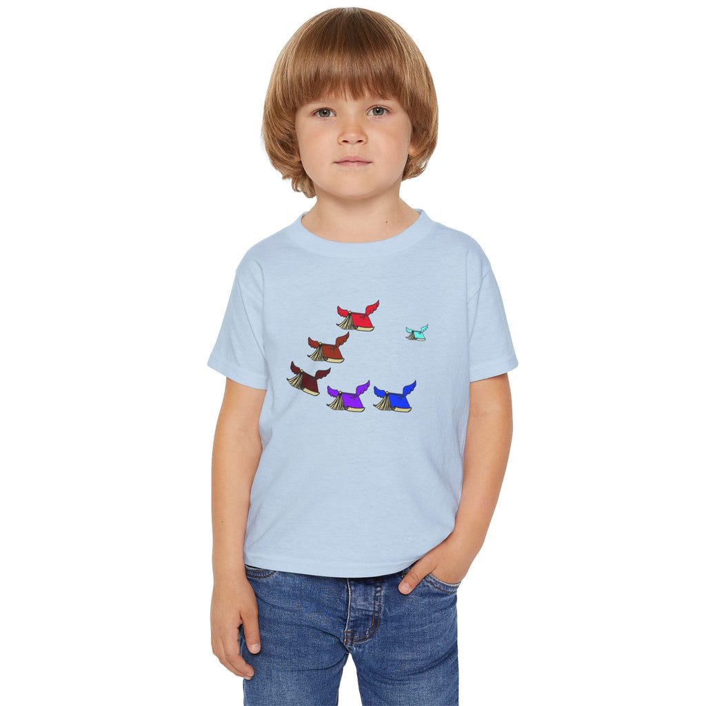 Toddler Flying Book Family